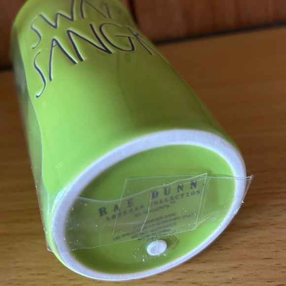 NEW RAE DUNN Swamp Sangria Ceramic Travel Tumbler with LID - Picture 4 of 6